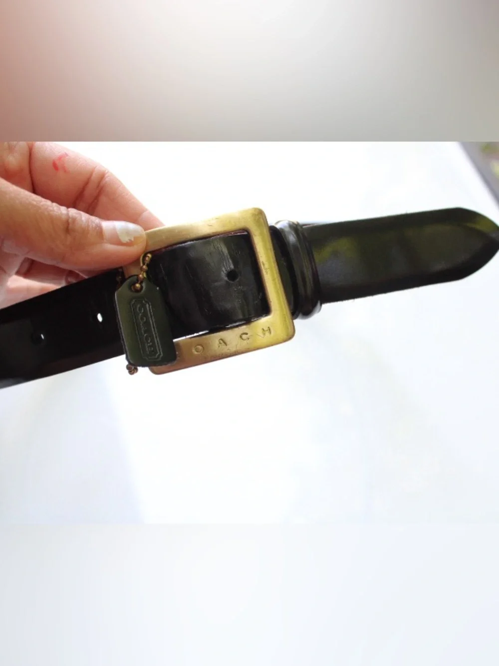 Vintage Coach Leather belt
